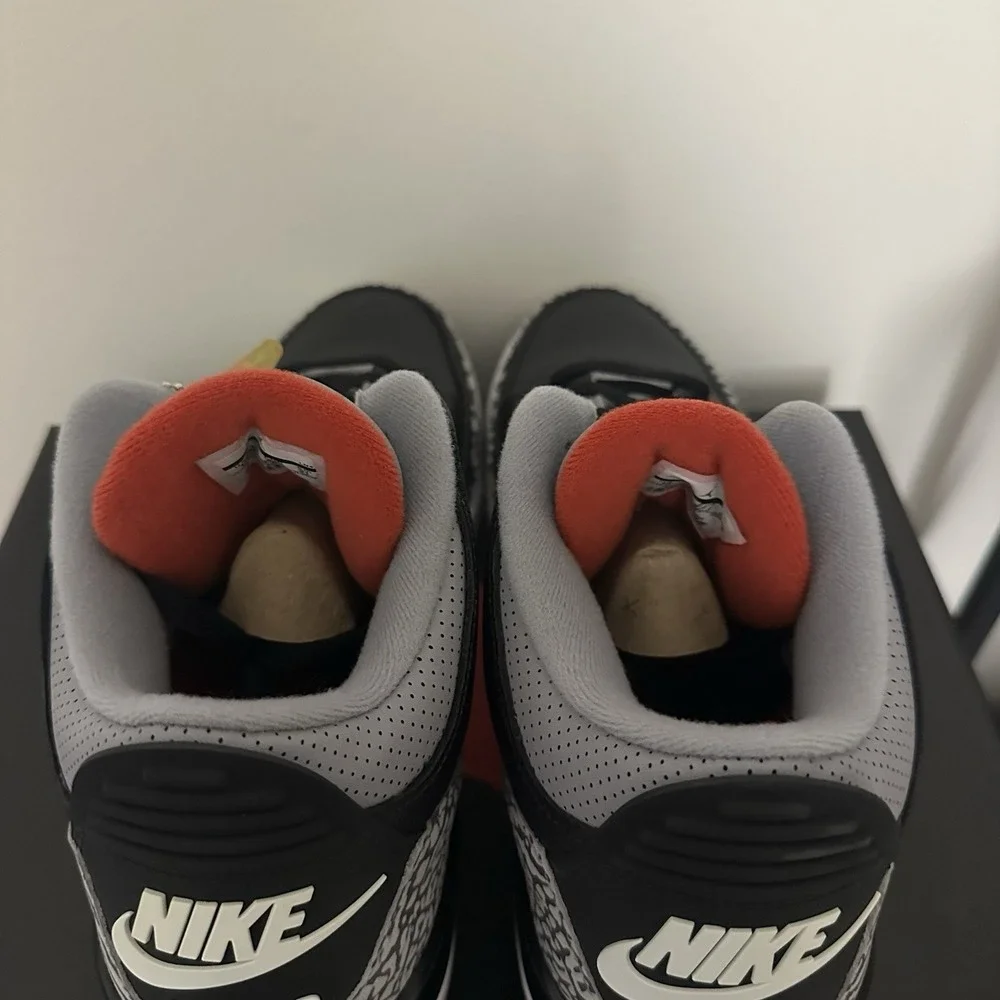 Size‎ 13 - Jordan 3 Retro OG Mid Black Cement Style 854262-001 2018 New Box